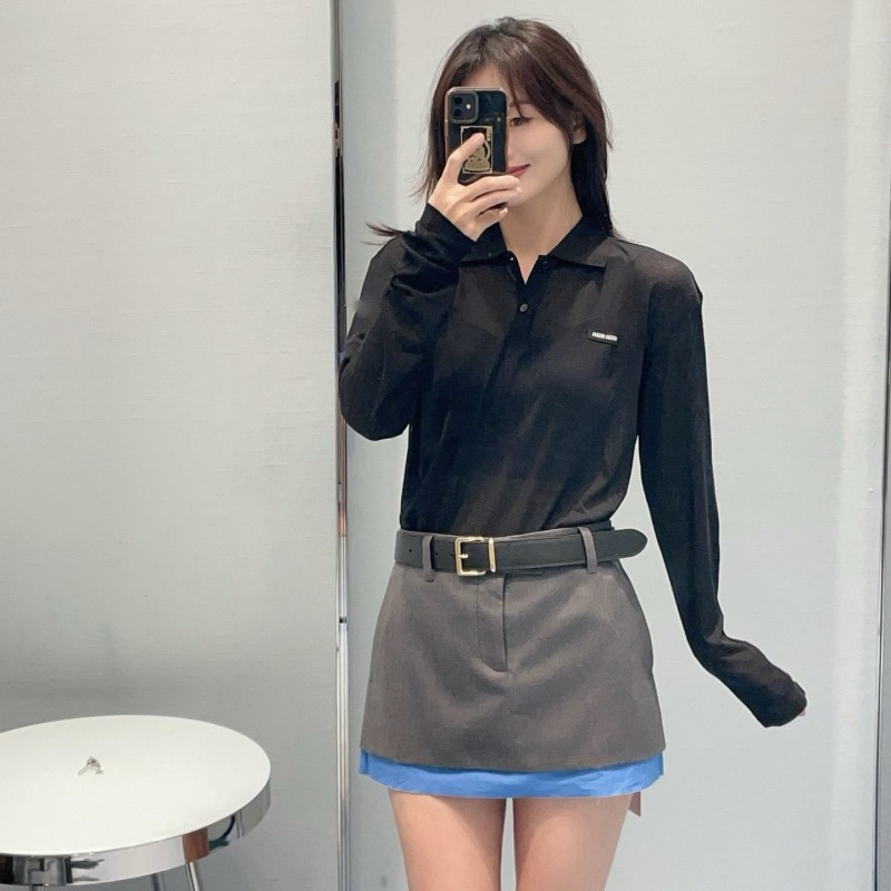 MiuMiu Long Sleeved Tee