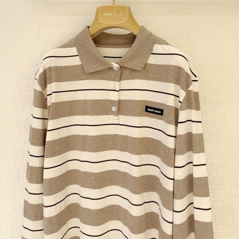 MiuMiu Unisex Long Sleeves Tee