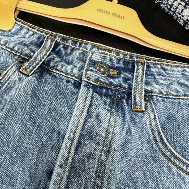MiuMiu Denim Skirt 