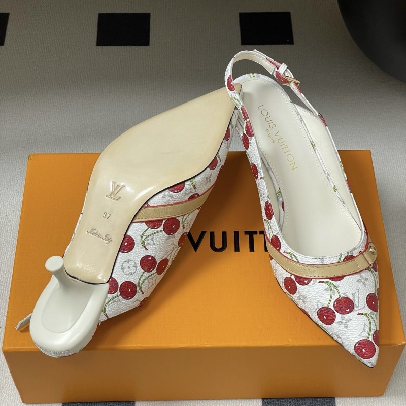 LV Heels Sandals