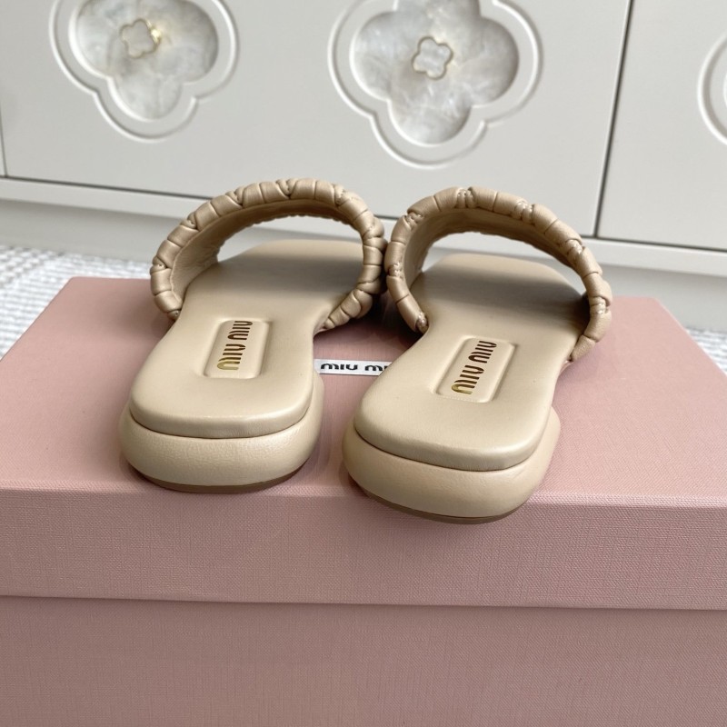 MiuMiu Flats Slippers 