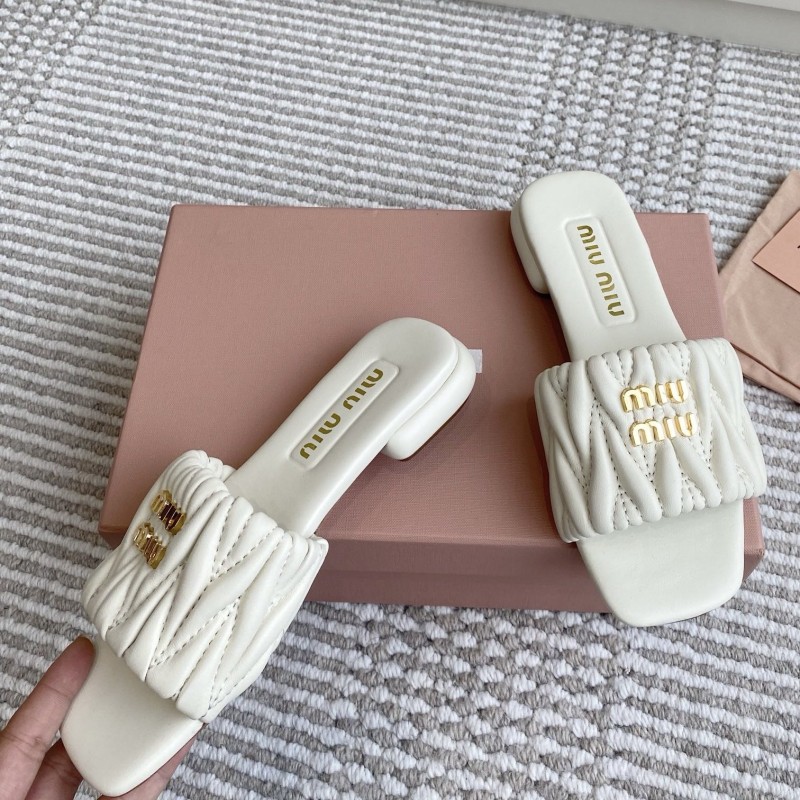 MiuMiu Flats Slippers 