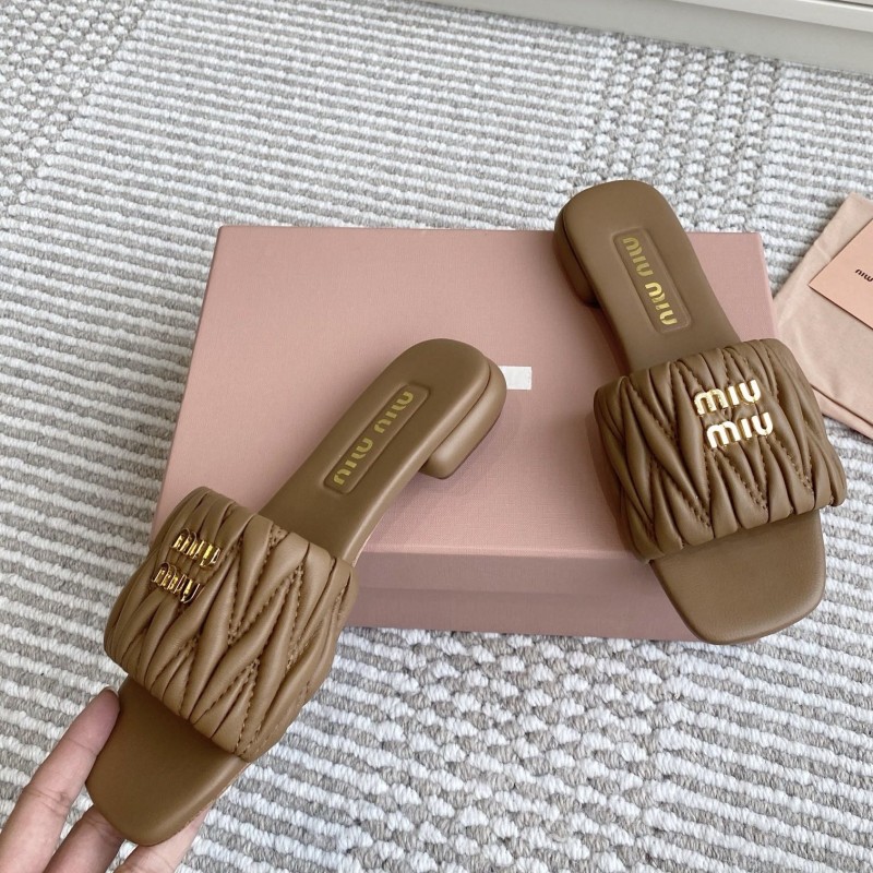 MiuMiu Flats Slippers 