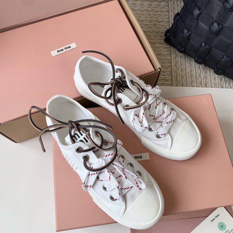MiuMiu Canvas Shoes