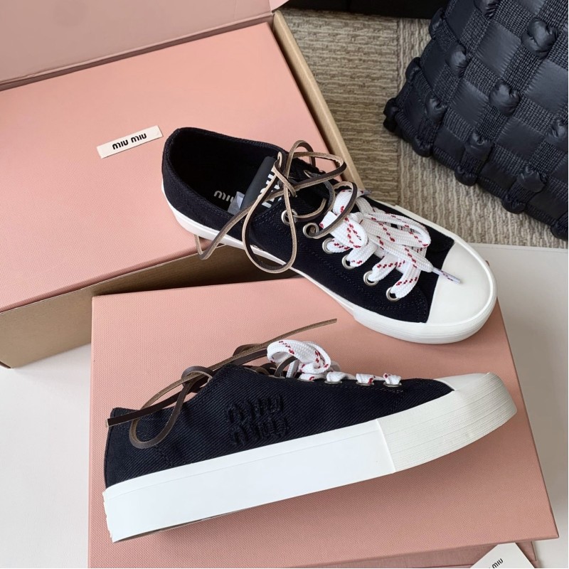MiuMiu Canvas Shoes