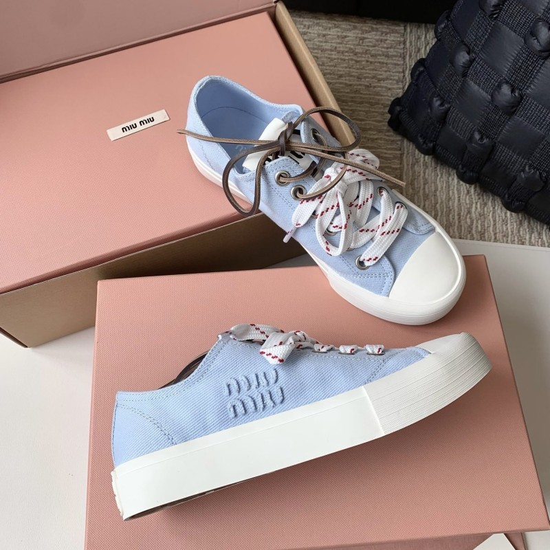 MiuMiu Canvas Shoes