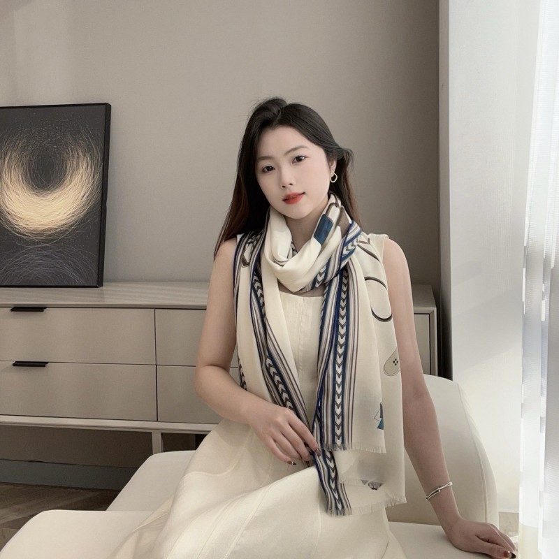 Hermes Long Scarf