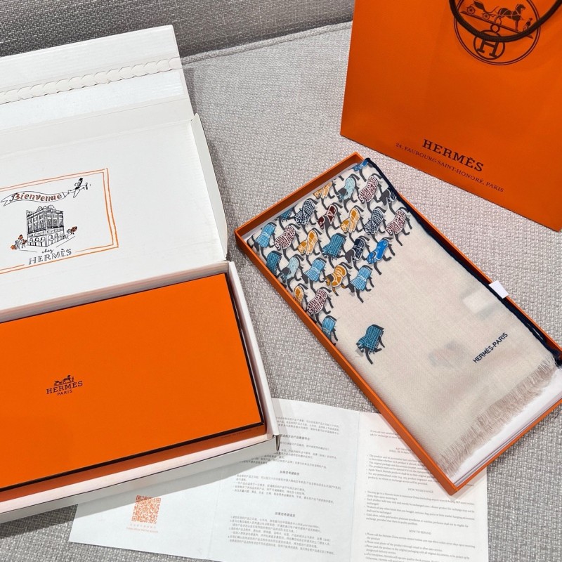 Hermes Long Scarf