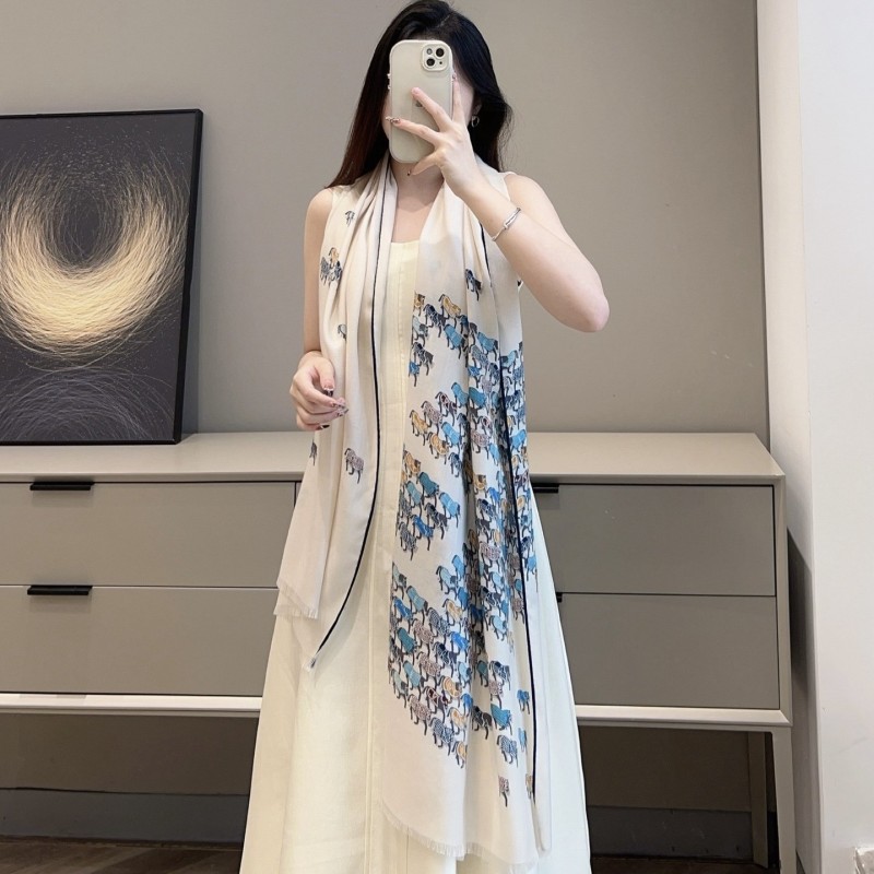 Hermes Long Scarf