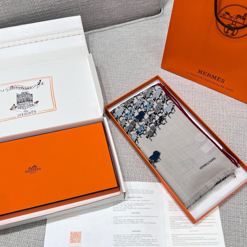 Hermes Long Scarf