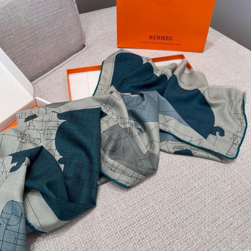 Hermes Long Scarf