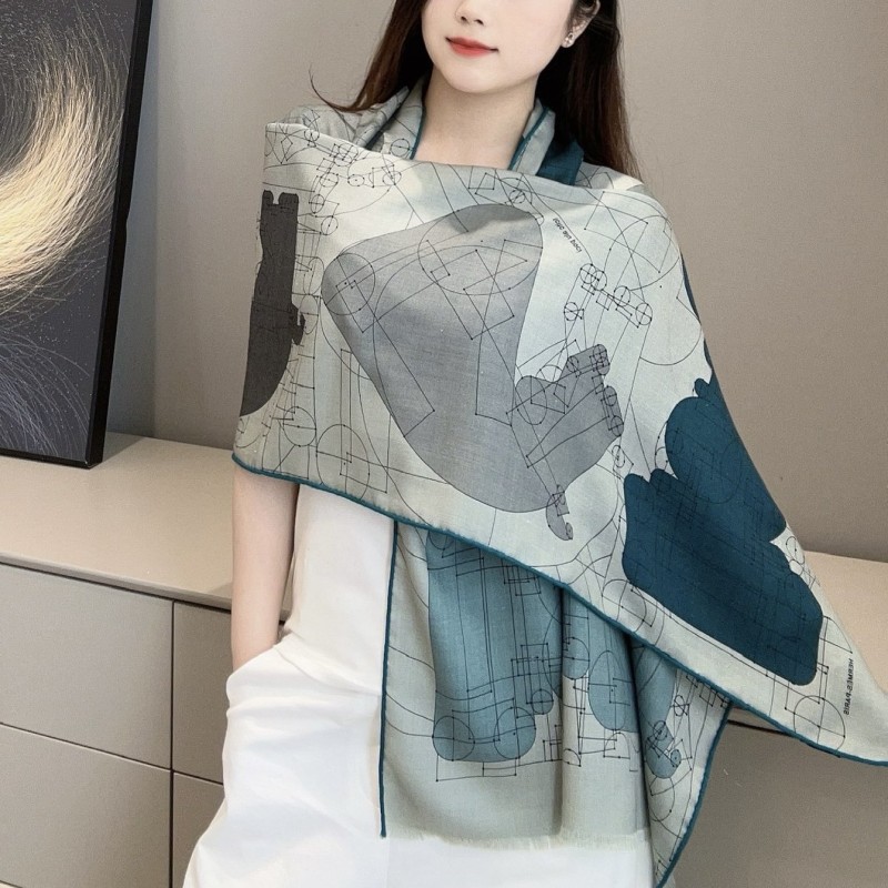 Hermes Long Scarf