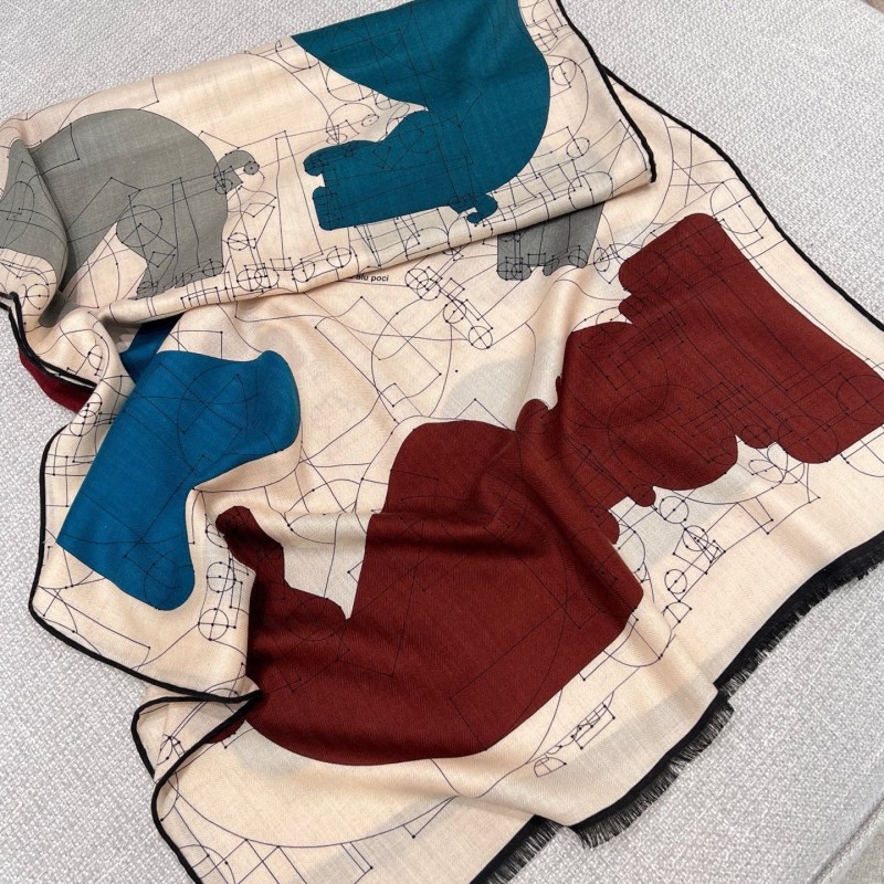 Hermes Long Scarf