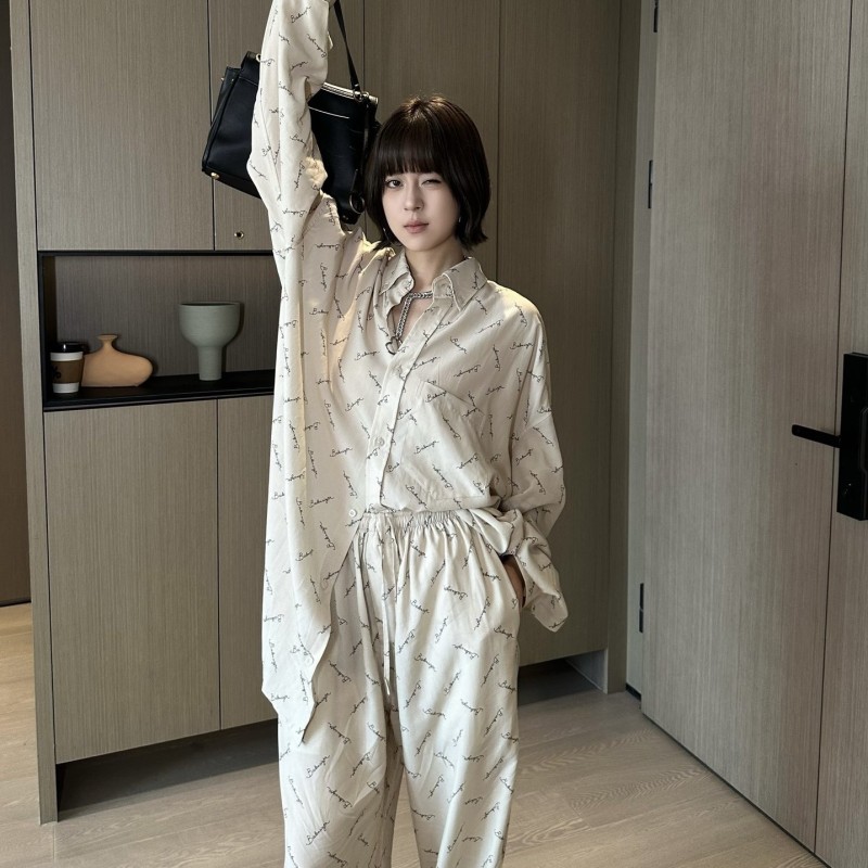 Balenciaga Unisex Shirt / Pants 