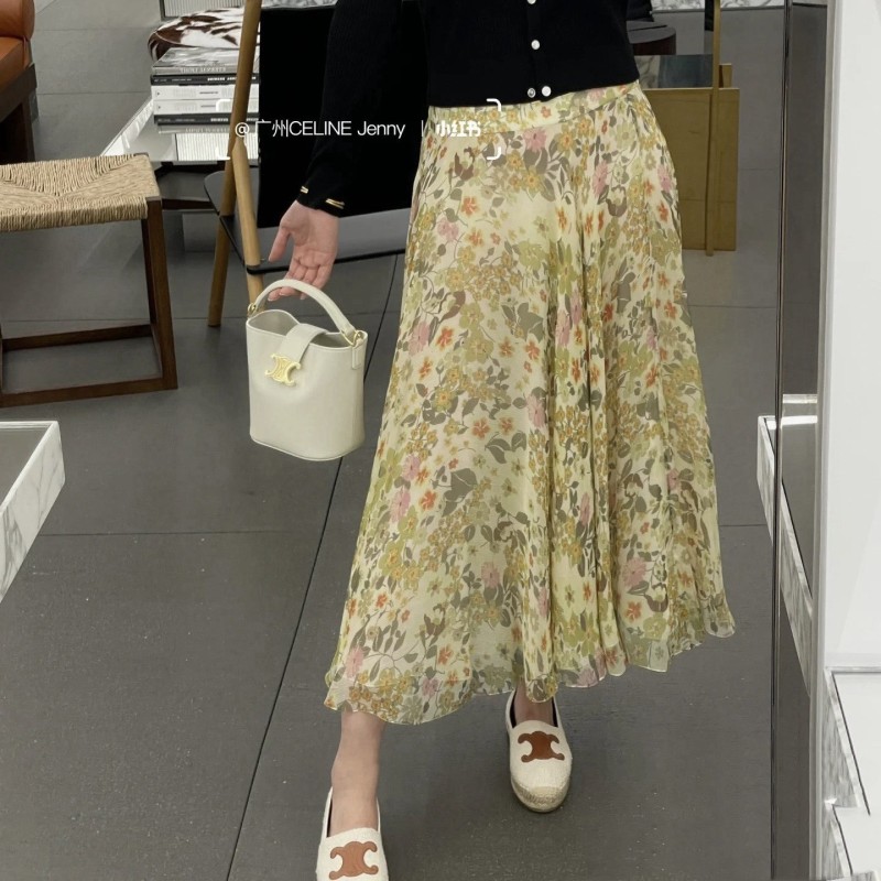 Celine Long Skirts