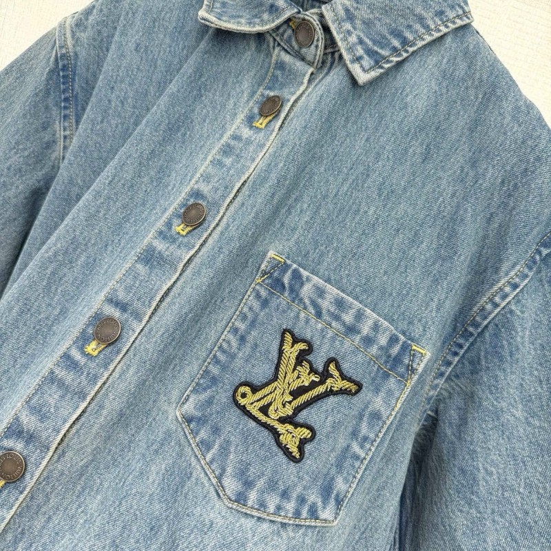 LV Denim Coat
