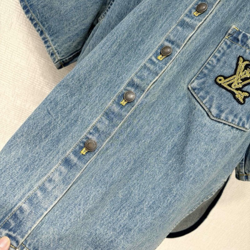 LV Denim Coat