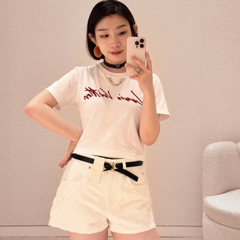 LV Denim Shorts 