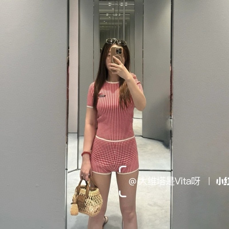 MiuMiu Tee & Shorts