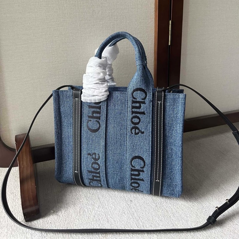 Chloe Woody Tote Bag
