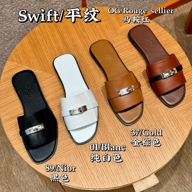 Hermes  Kelly Flats