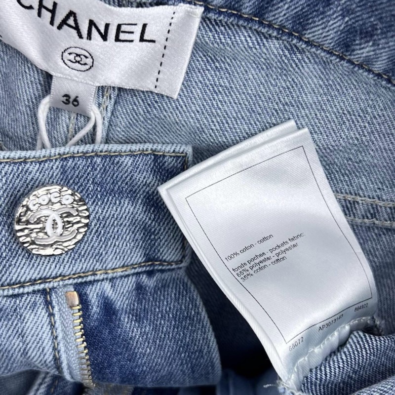 Chanel Denim Shorts