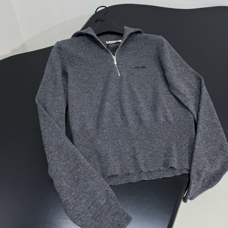 MiuMiu Zipper Sweater