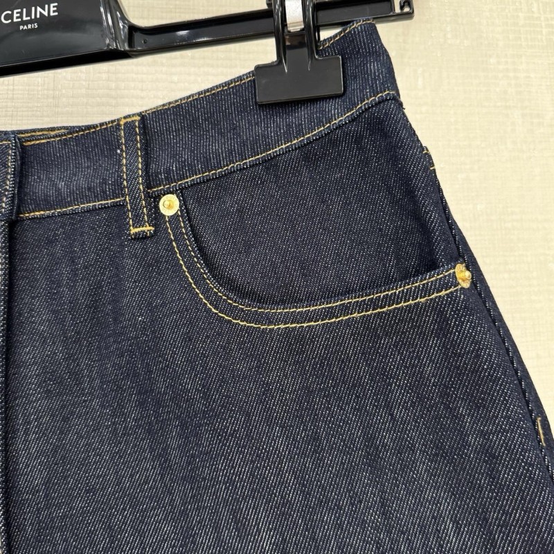 LV Denim Shorts 