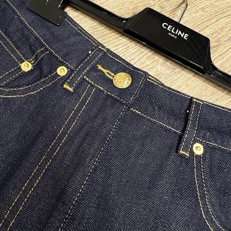 LV Denim Shorts 
