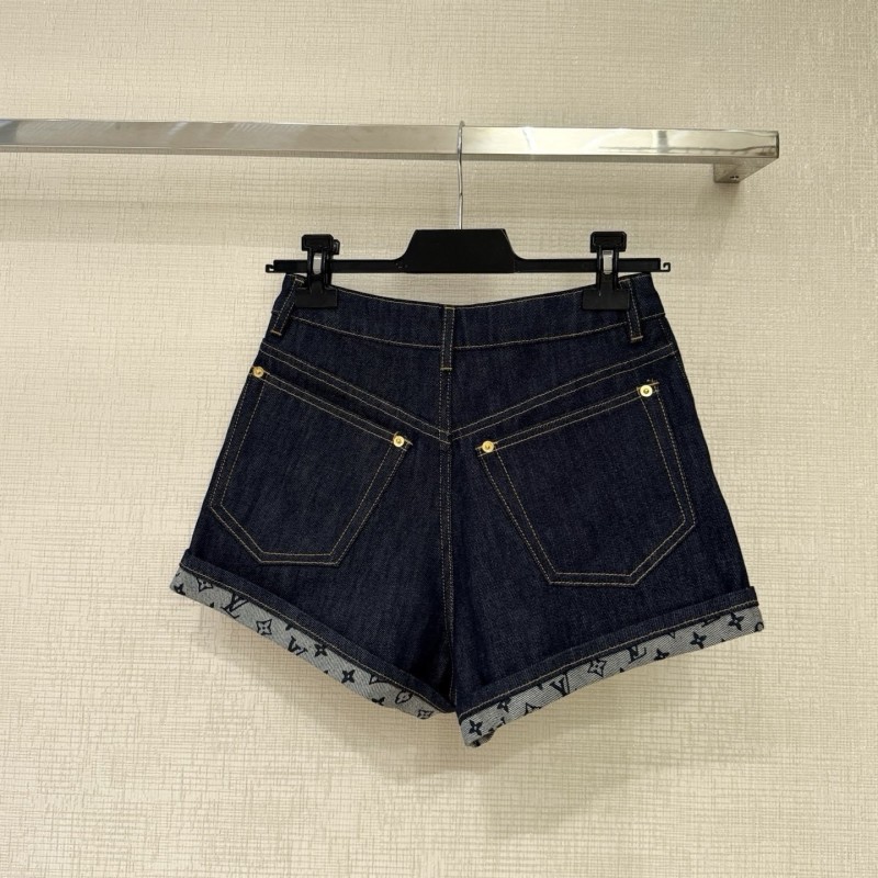 LV Denim Shorts 