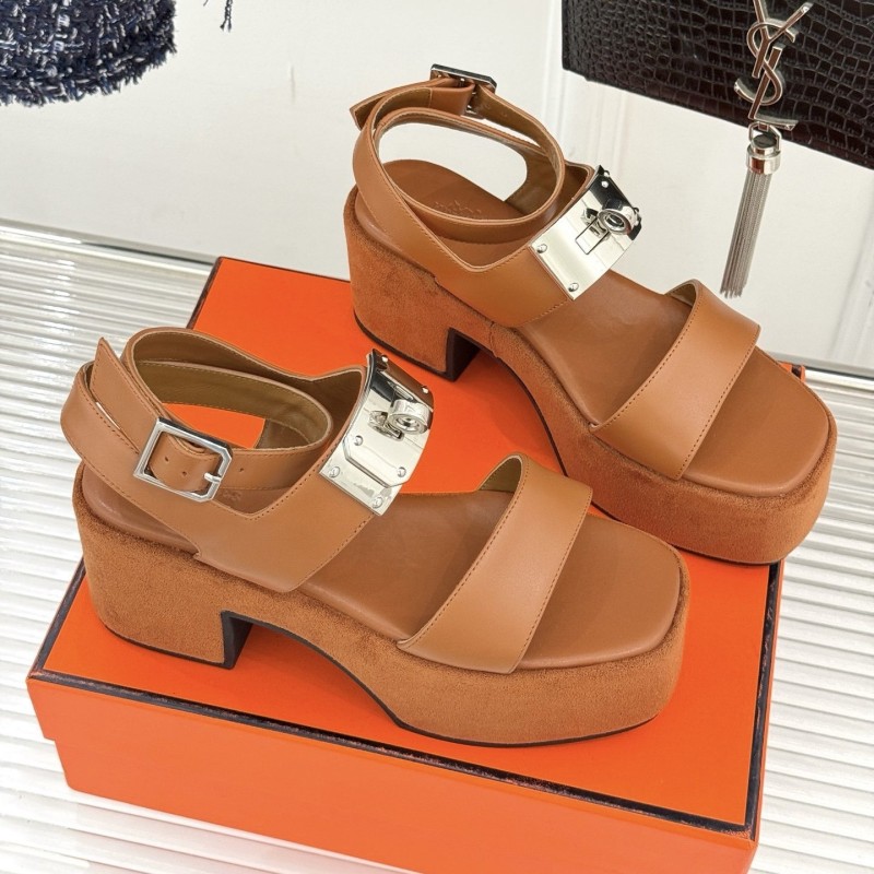 Hermes Kelly Heels Sandals