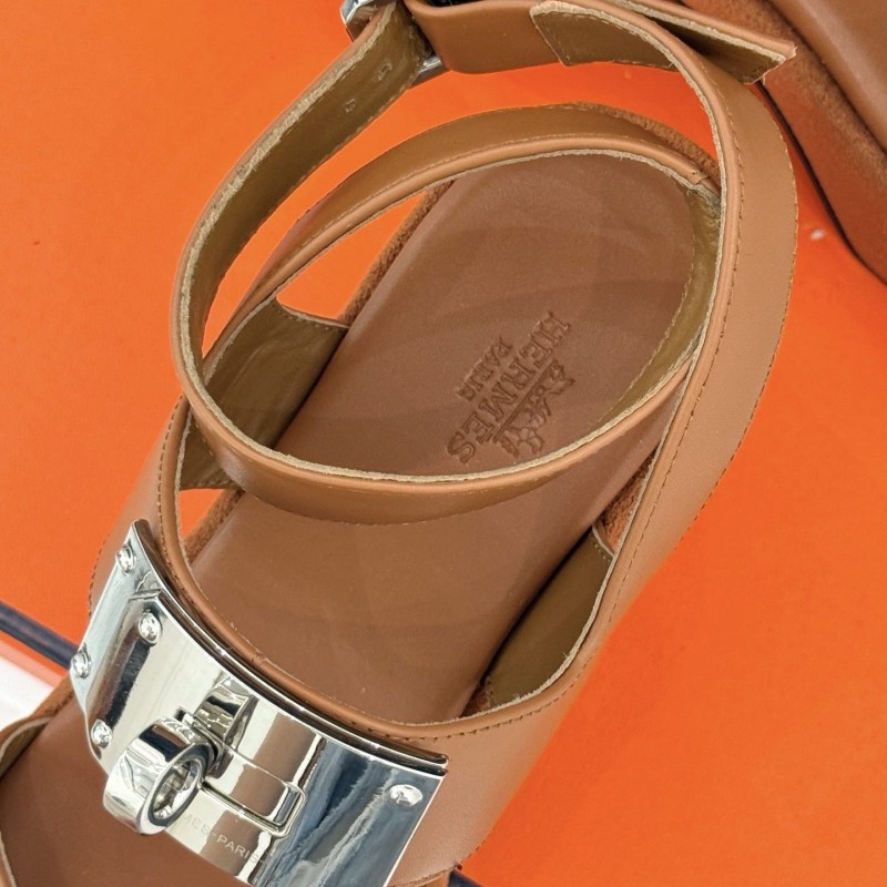 Hermes Kelly Heels Sandals