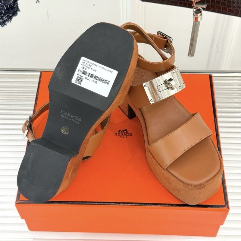 Hermes Kelly Heels Sandals