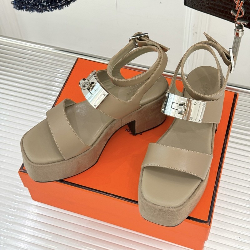 Hermes Kelly Heels Sandals