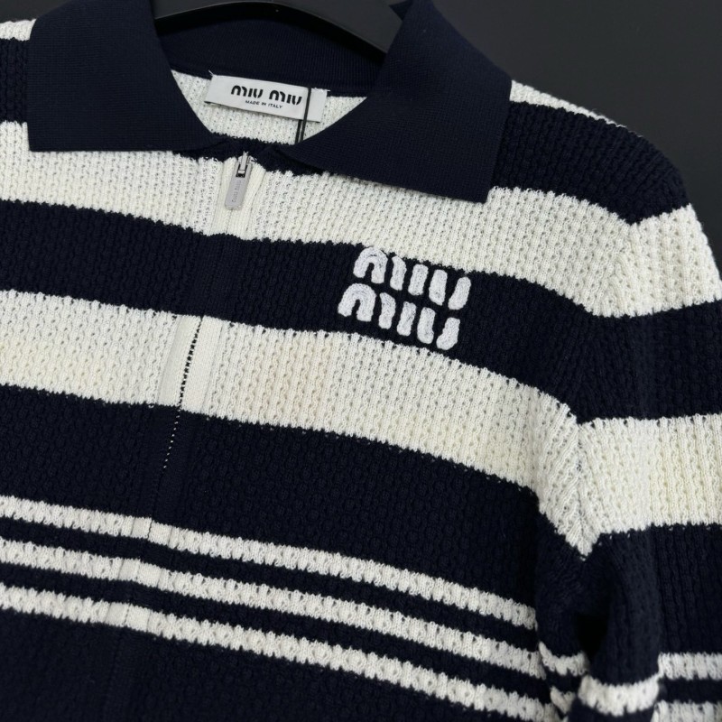 MiuMiu Polo Cardigan