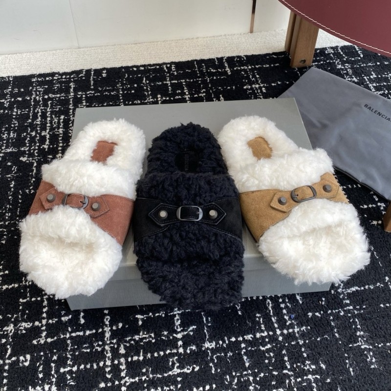 Balenciaga Unisex Slippers 