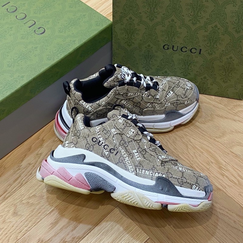 Balenciaga x Gucci Unisex Shoes