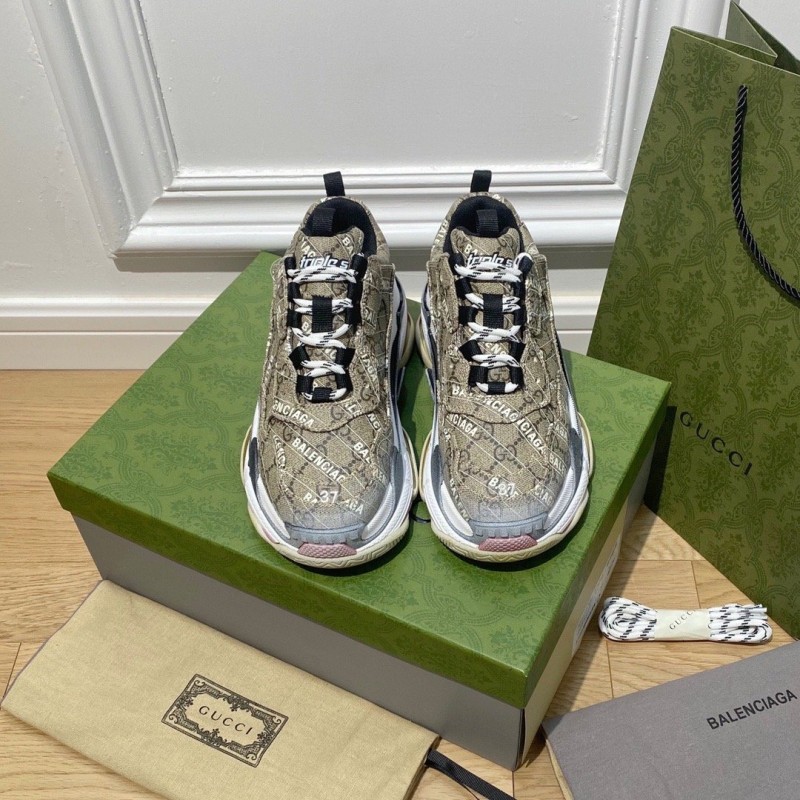 Balenciaga x Gucci Unisex Shoes