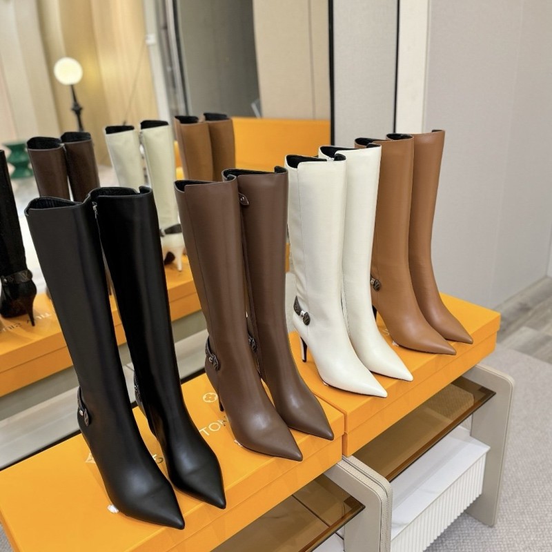 LV Boots Heels