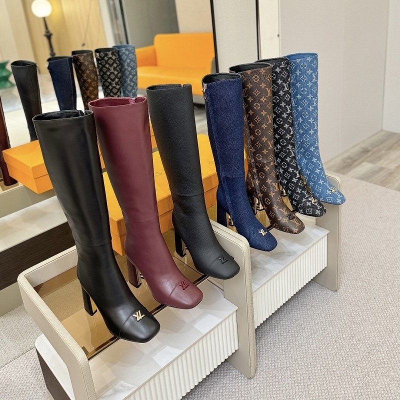 LV Boots Heels