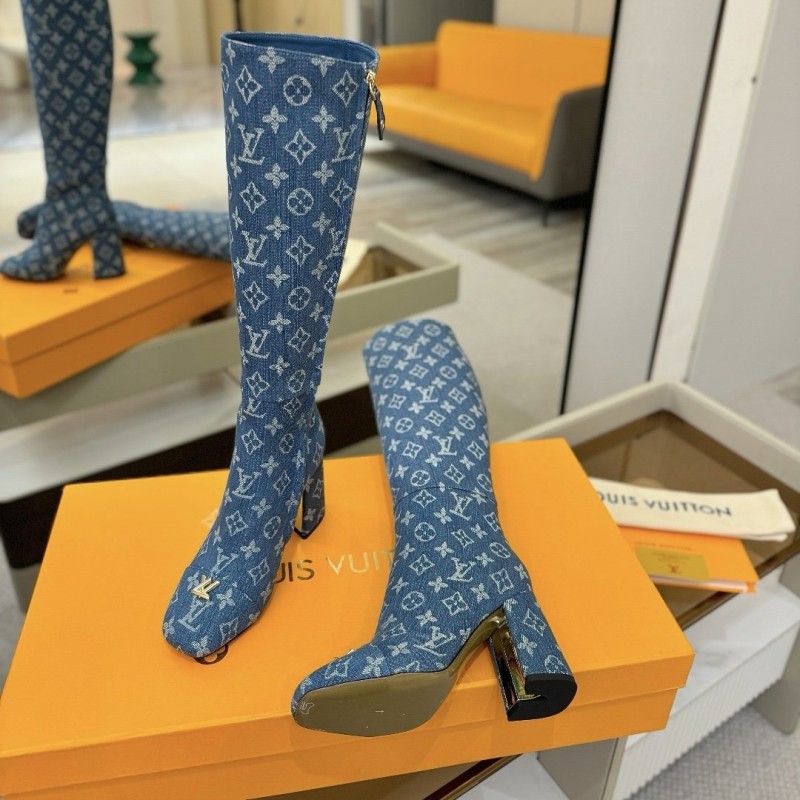 LV Boots Heels
