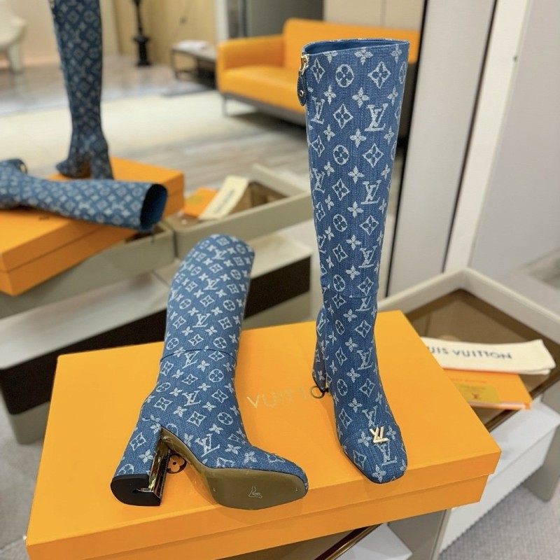 LV Boots Heels