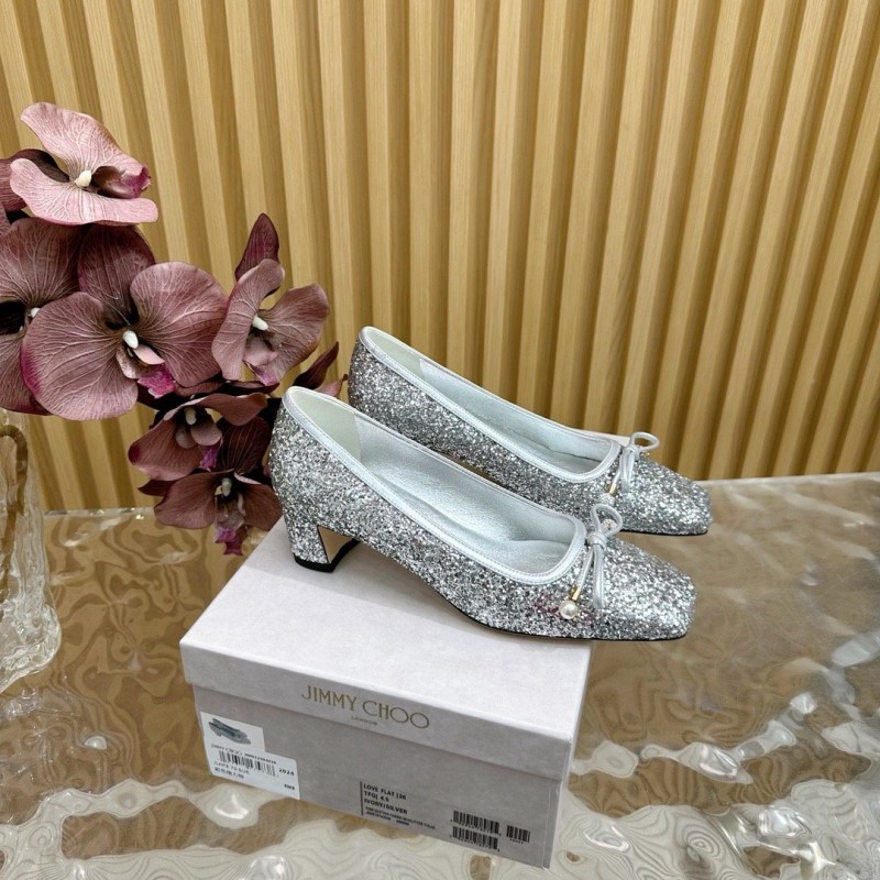 Jimmy Choo Ballet Heels Sandals