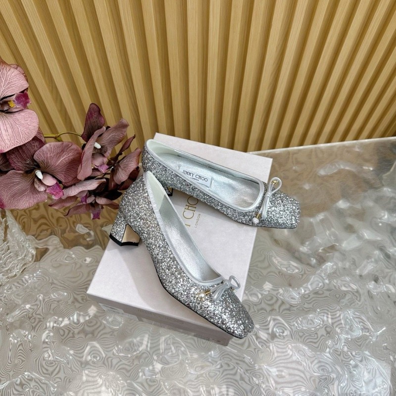 Jimmy Choo Ballet Heels Sandals