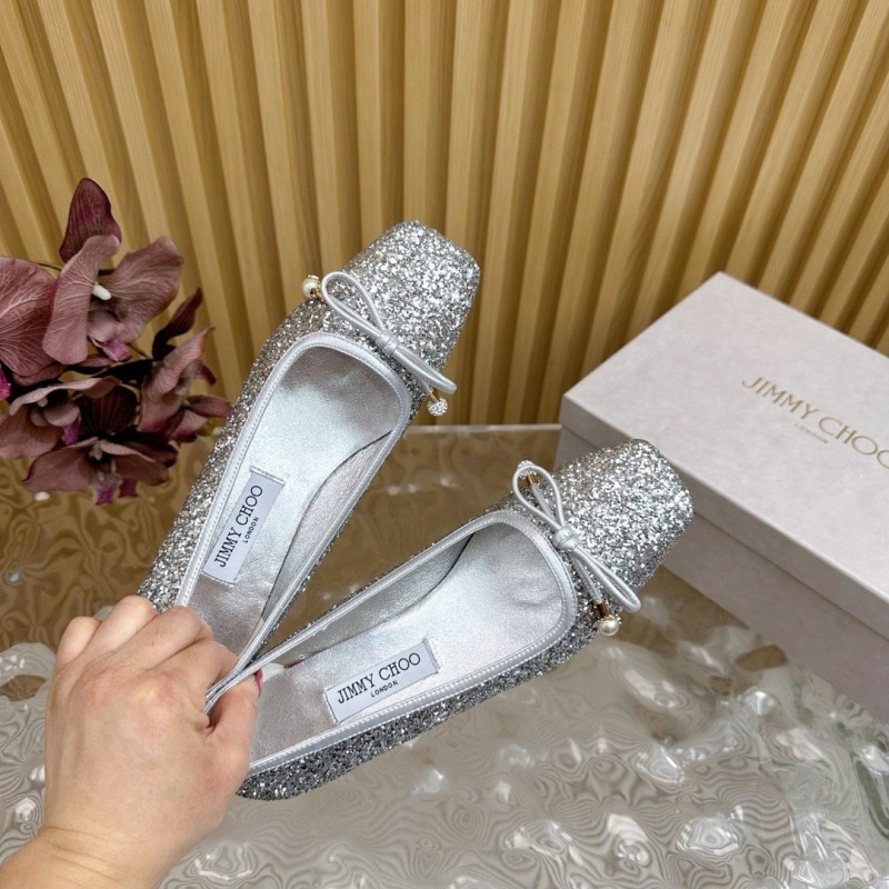 Jimmy Choo Ballet Heels Sandals