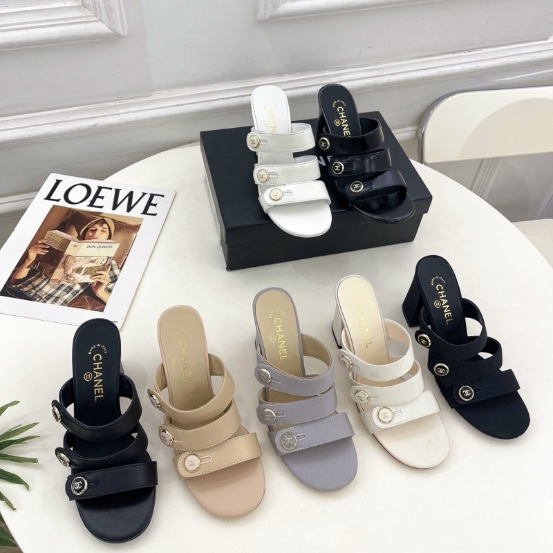 Chanel Heels Sandals