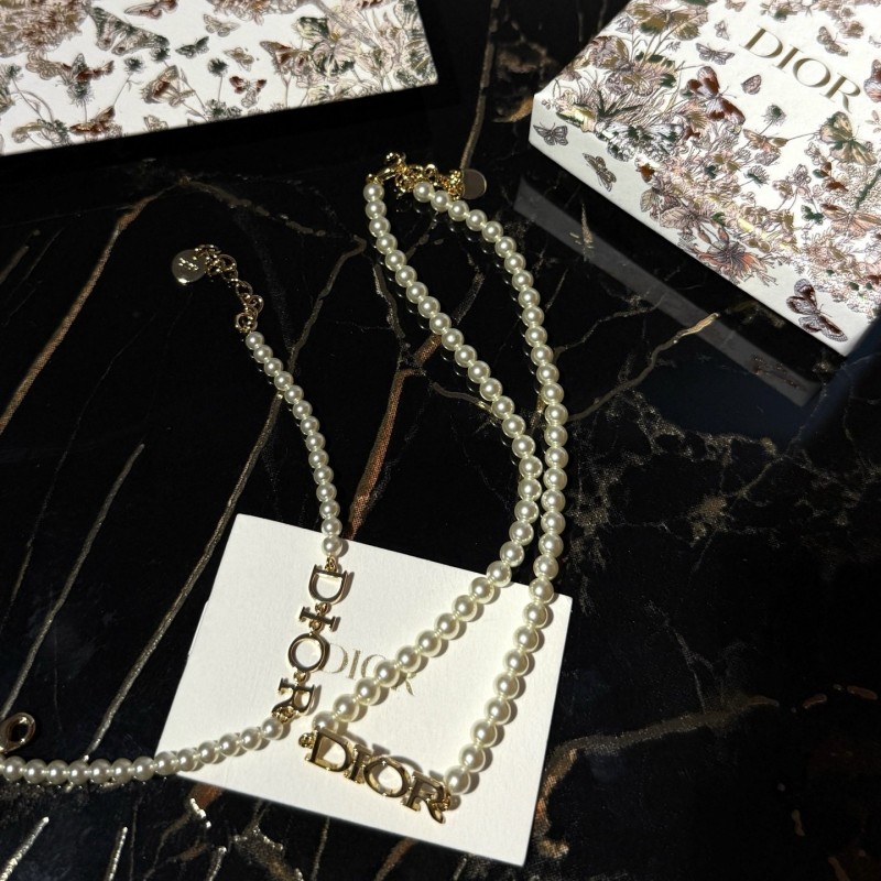 Dior Necklace & Bracelet