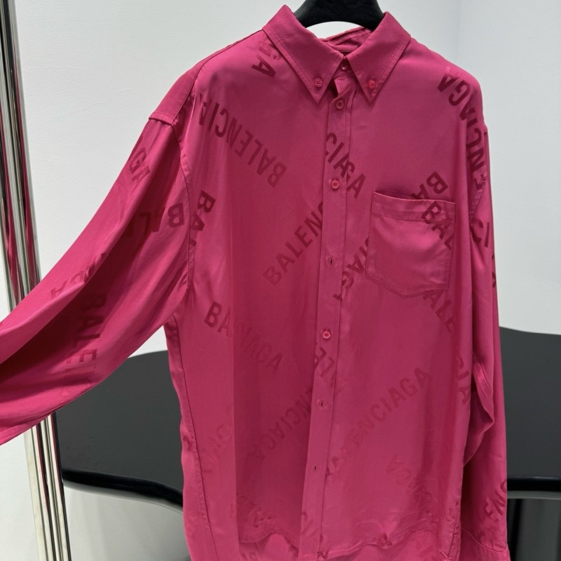 Balenciaga Logomania All Over Shirts 
