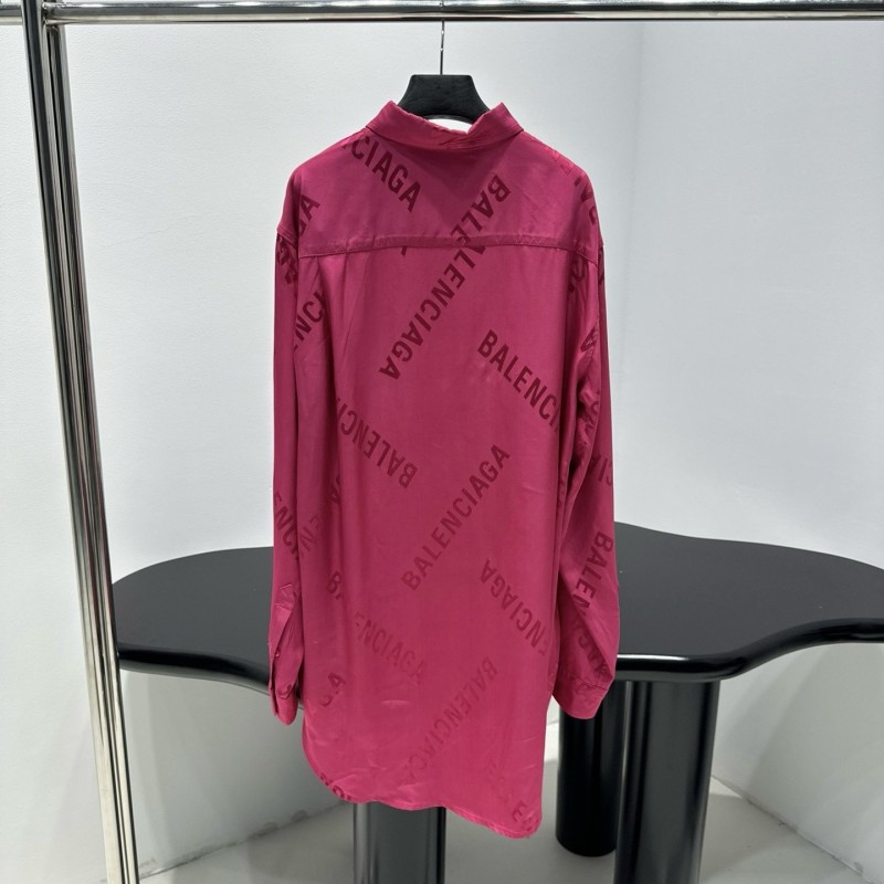 Balenciaga Logomania All Over Shirts 