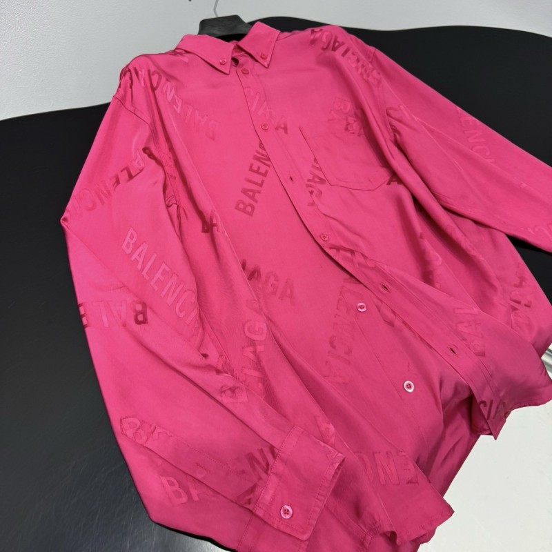 Balenciaga Logomania All Over Shirts 